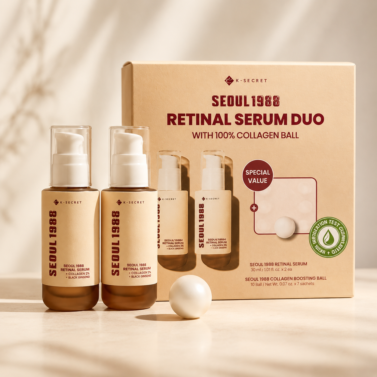 SEOUL 1988 Retinal Serum Duo