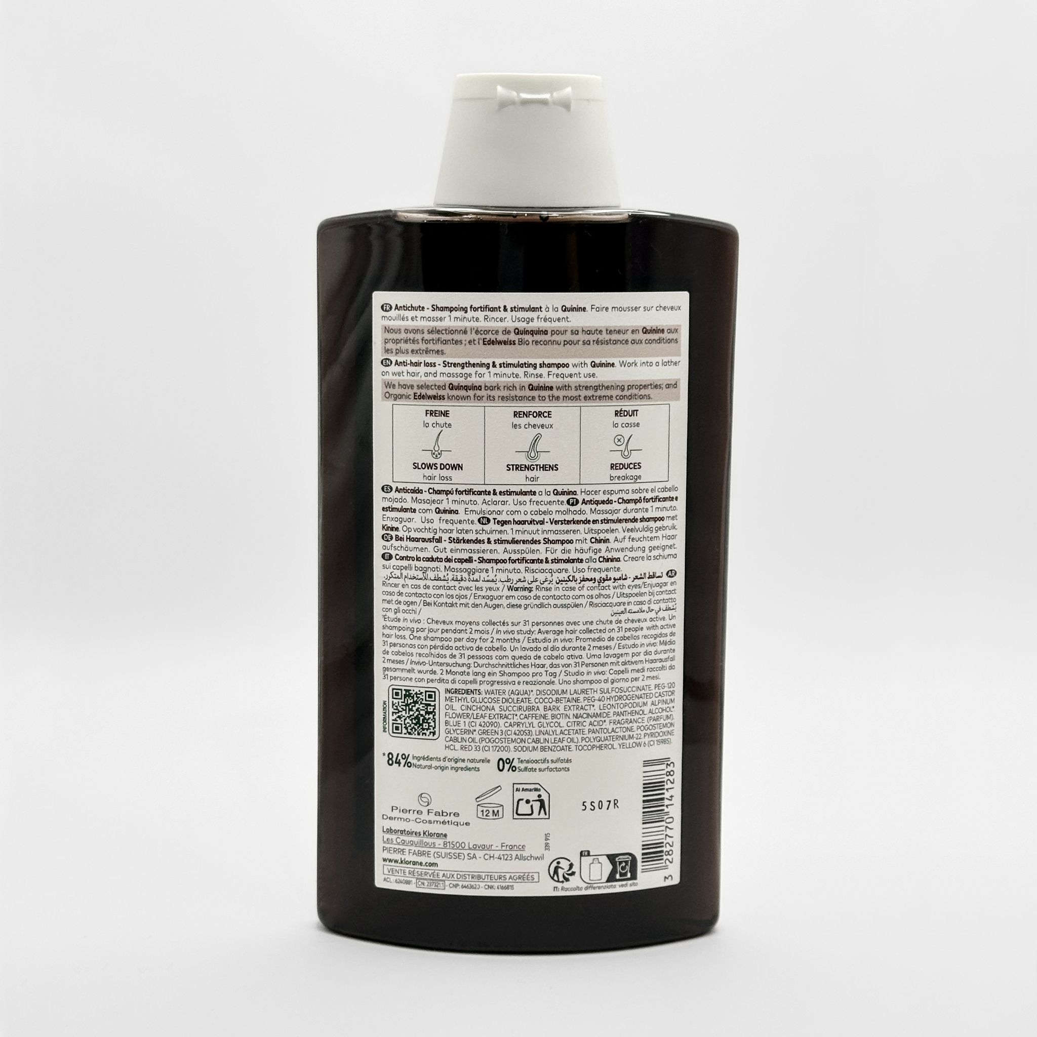 Strengthening Shampoo with Quinine and Edelweiss 400ml
